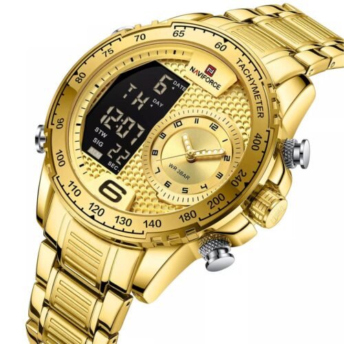 ساعة نافي فورس رجالي NF9199S-G-G