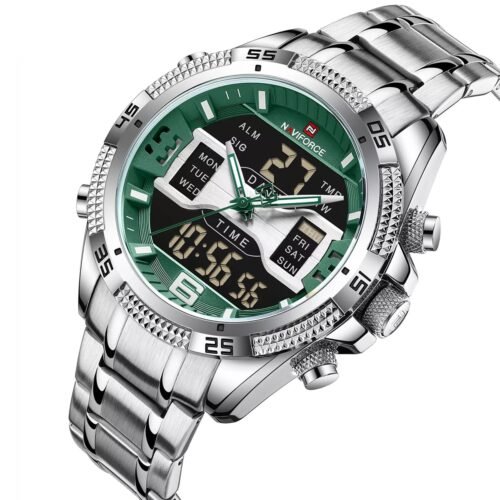 ساعة نافي فورس رجالي NF9201-S-GN