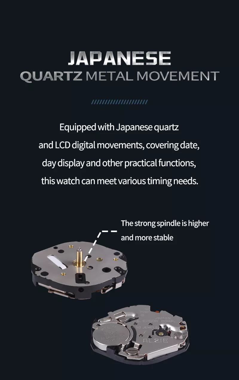 ساعة نافي فورس رجالي NF9205-G-BE