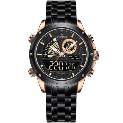 ساعة نافي فورس رجالي NF9205-RG-B