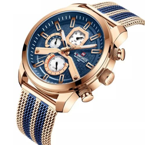 ساعة نافي فورس رجالي NF9211S-RG-BE