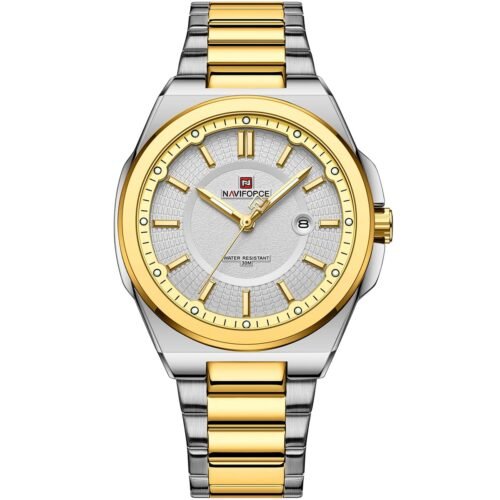 ساعة نافي فورس للرجال NF9212-G-W