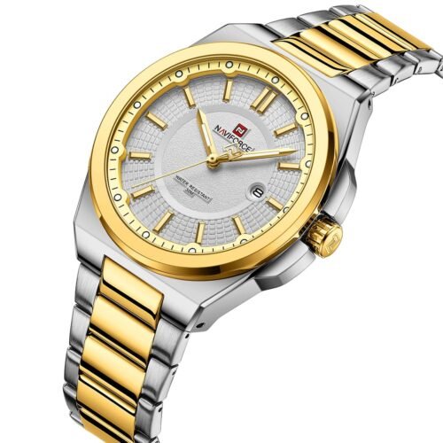 ساعة نافي فورس للرجال NF9212-G-W