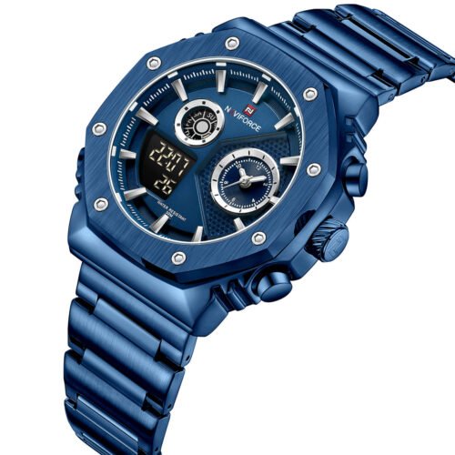 ساعة نافي فورس للرجال NF9216S-BE-BE