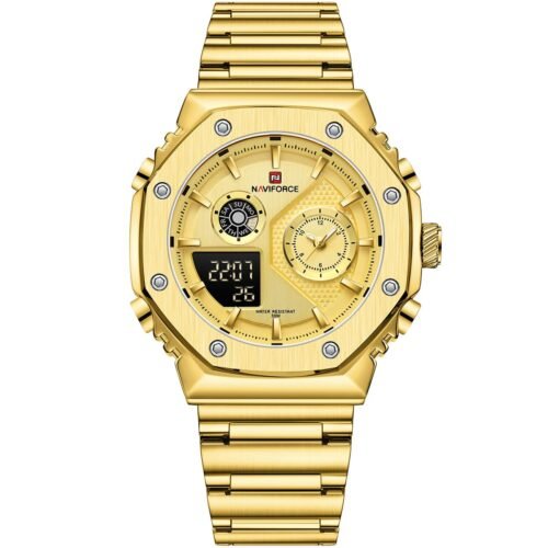 ساعة نافي فورس للرجال NF9216S-G-G