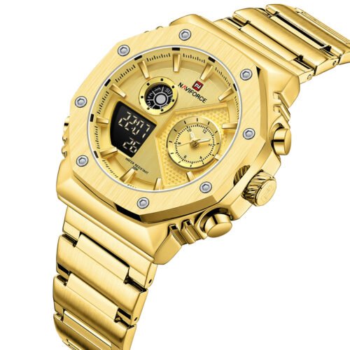 ساعة نافي فورس للرجال NF9216S-G-G