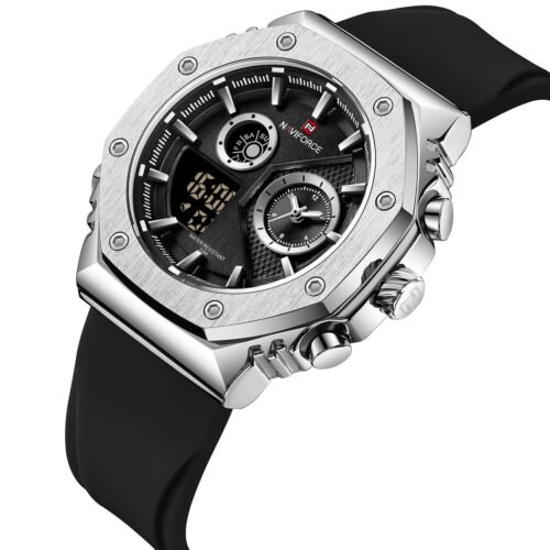 ساعة نافي فورس رجالي NF9216T-S-B-B