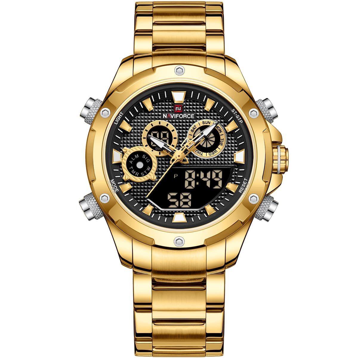 ساعة نافي فورس للرجال NF9217-G-B