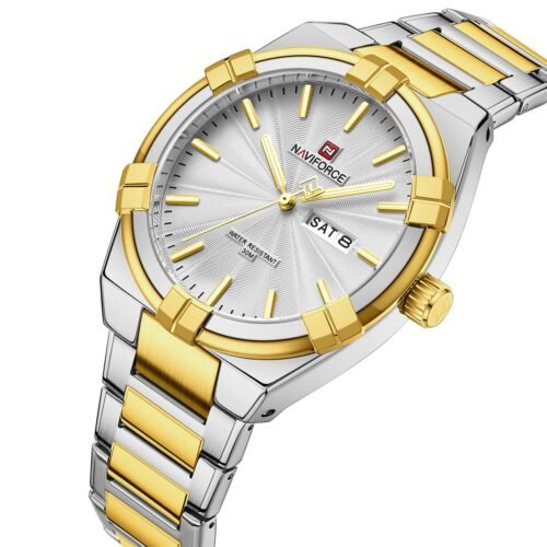 ساعة نافي فورس للرجال NF9218-G-W