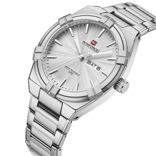 ساعة نافي فورس للرجال NF9218-S-W