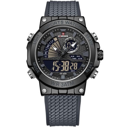 ساعة نافي فورس للرجال NF9219-B-GY-GY