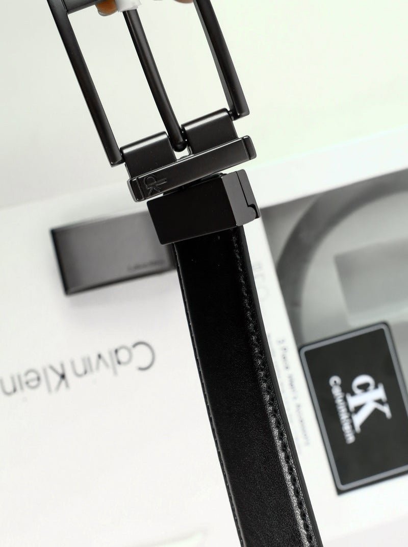 CK Leather Belt Set For Men 9# - الصورة 7