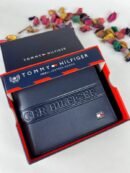 محفظة من تومي هيلفيغر للرجال جلد