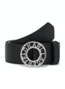 KL Black Leather Belt For Women 26#