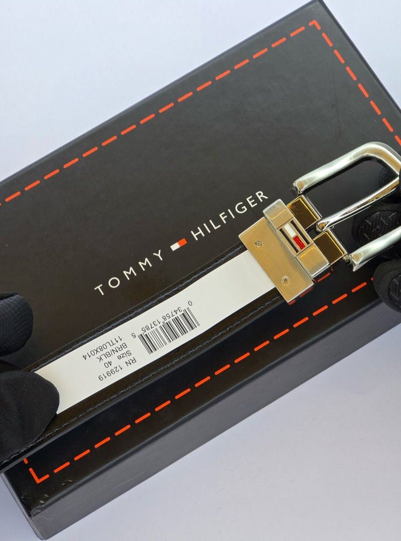 TH Leather Wallet-Belt Set For Men 3# - الصورة 6