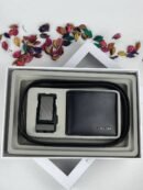 طقم محفظة وحزام كالفن كلاين رجالي