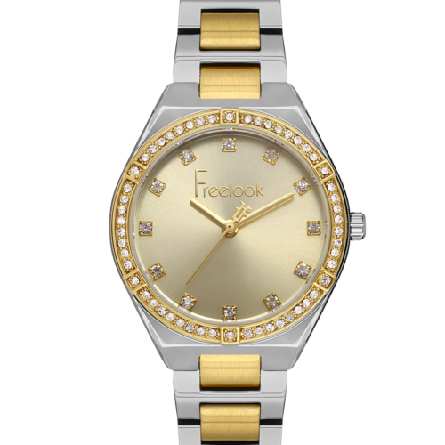 FREELOOK NATURELLE WOMENS STAINLESS STEEL STRAP WATCH – FL.1.10398-3