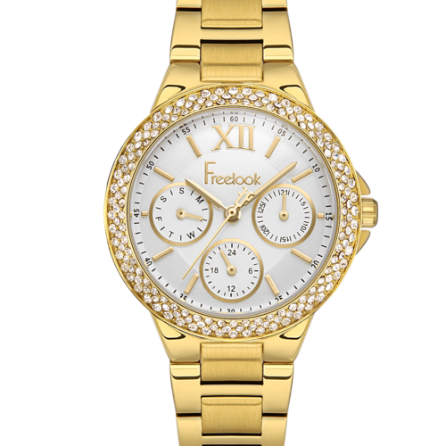 FREELOOK CHARMANT WOMENS STAINLESS STEEL STRAP WATCH – FL.1.10401-2