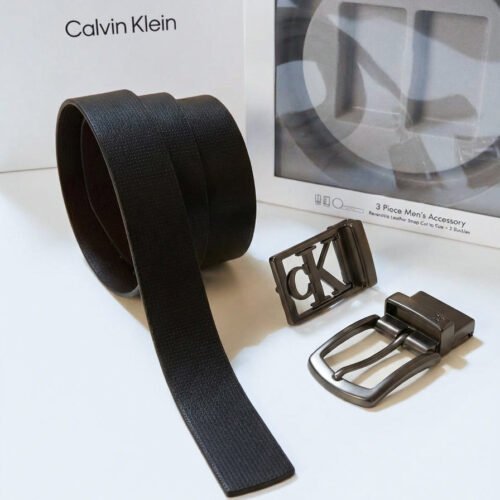 Calvin Klein Leather Double Face Belt 66#