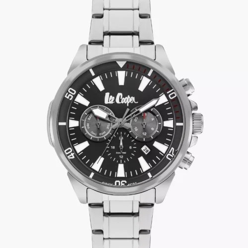 LEE COOPER Men’s Multi Function Black Dial Watch – LC07846.350