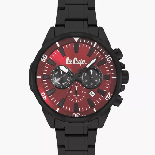 LEE COOPER Men’s Multi Function Red Dial Watch – LC07846.680