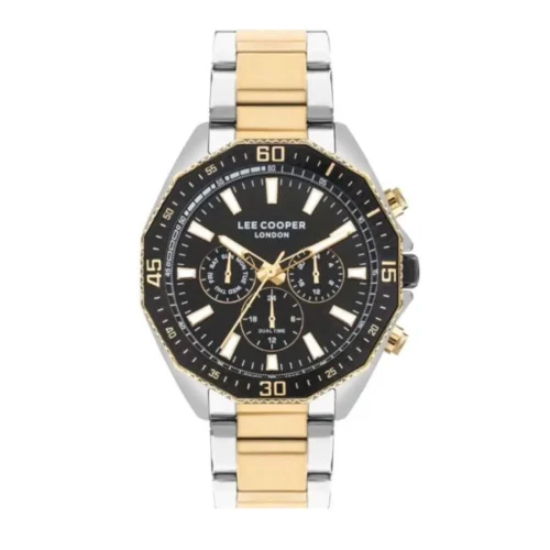LEE COOPER Men’s Multi Function Black Dial Watch – LC07847.260