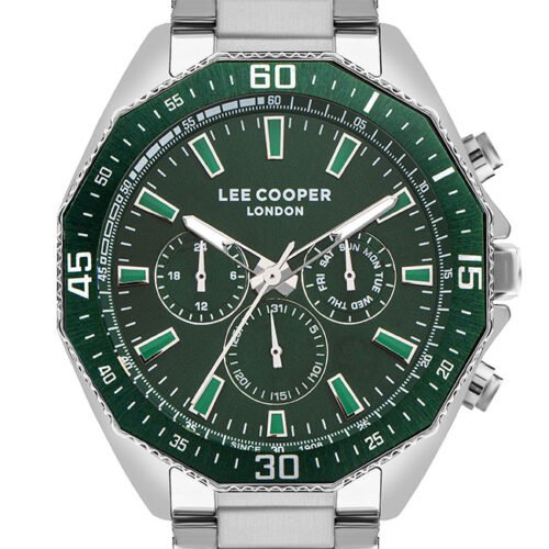 LEE COOPER Men’s Multi Function Green Dial Watch – LC07847.370
