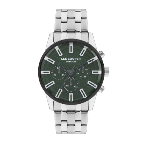 LEE COOPER Men’s Multi Function Green Dial Watch – LC07879.370