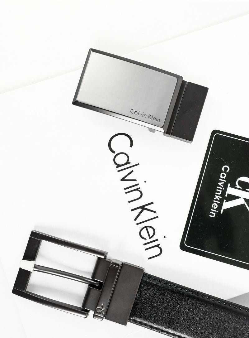 CK Leather Belt Set For Men 9# - الصورة 3