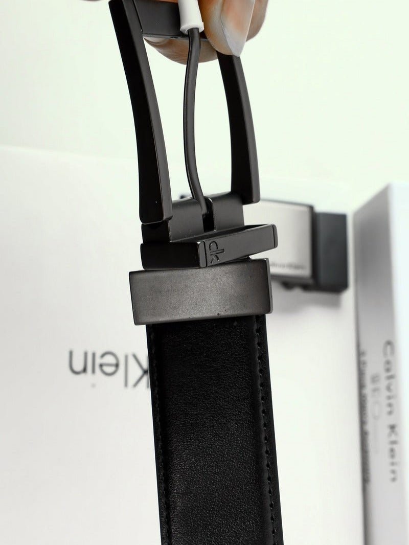 CK Leather Belt Set For Men 9# - الصورة 5