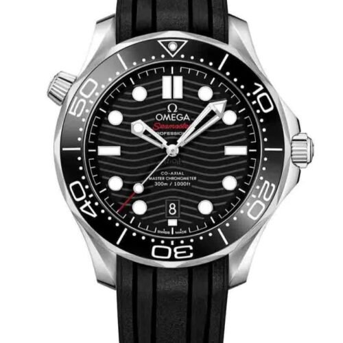 ساعة أوميغا سيماستر دايفر 300 متر كو-أكسيال أوتوماتيكية سوداء