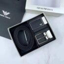 حزام جلد رجالي دبل فيس ماركة امبوريو أرماني