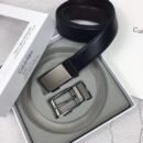 طقم حزام جلد كلاسيك كالفن كلاين رجالي