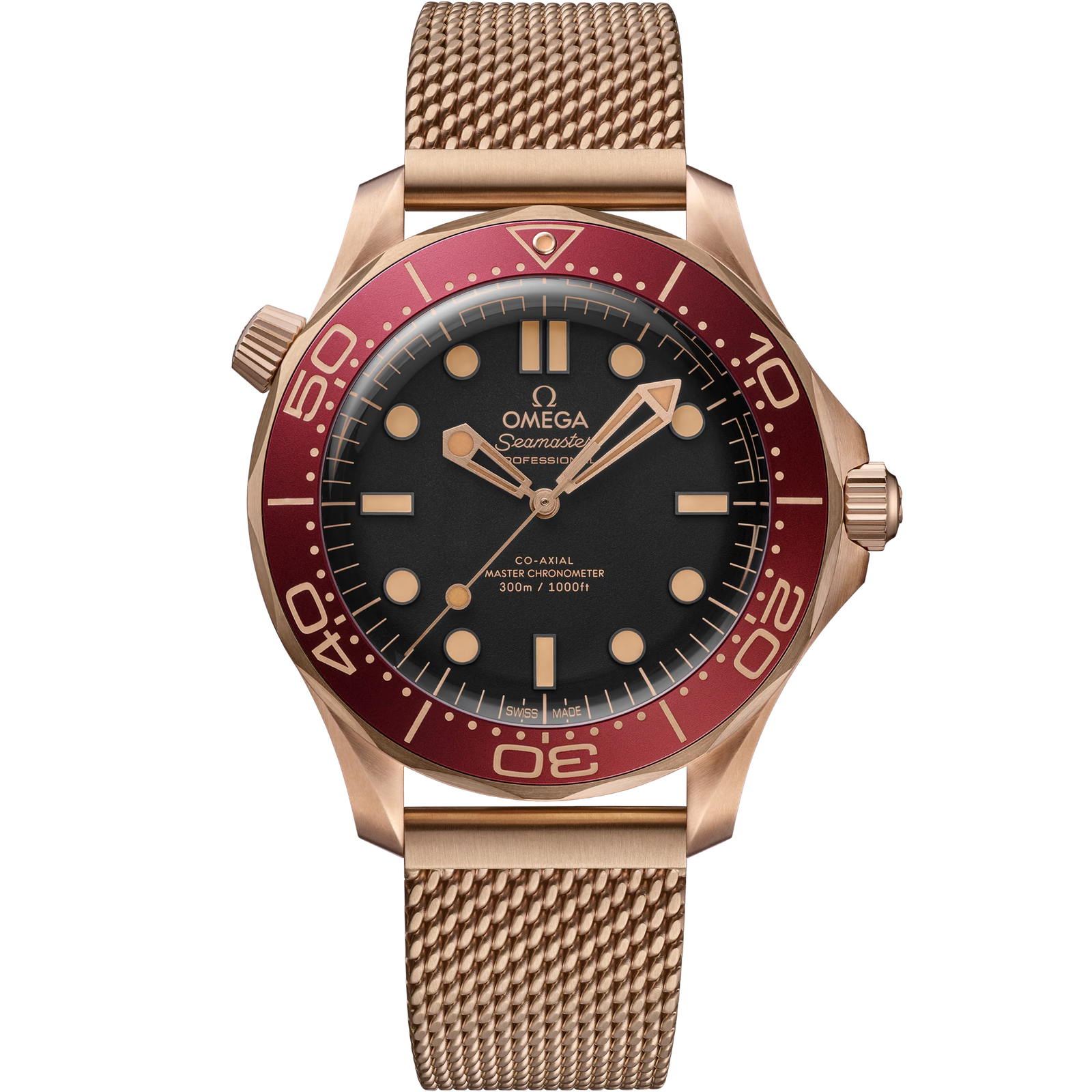 Omega Seamaster Diver 300M 42 mm, Bronze gold on Bronze gold
