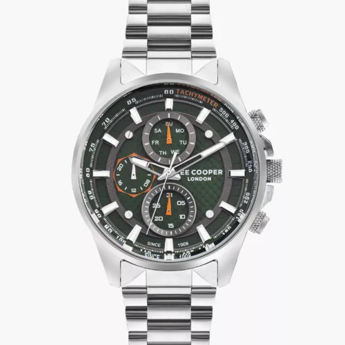 LEE COOPER Men’s Multi Function Green Dial Watch – LC07852.370