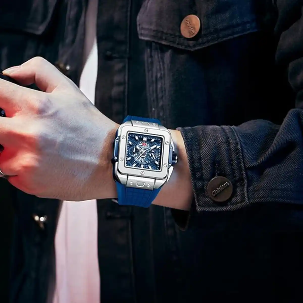 ساعة MINI FOUCS للرجال AMS0475-02 - الصورة 3