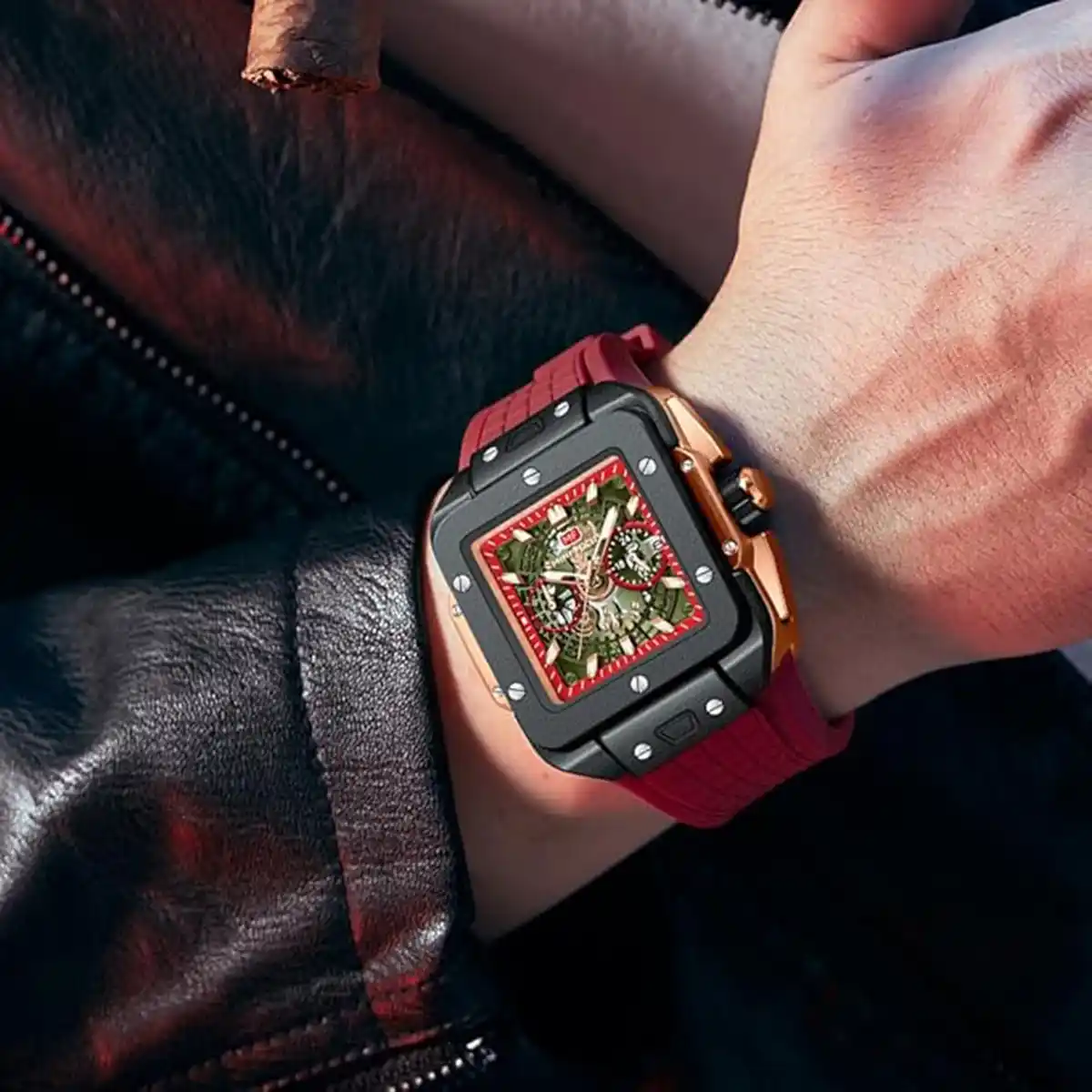 ساعة MINI FOUCS للرجال AMS0475-06 - الصورة 3