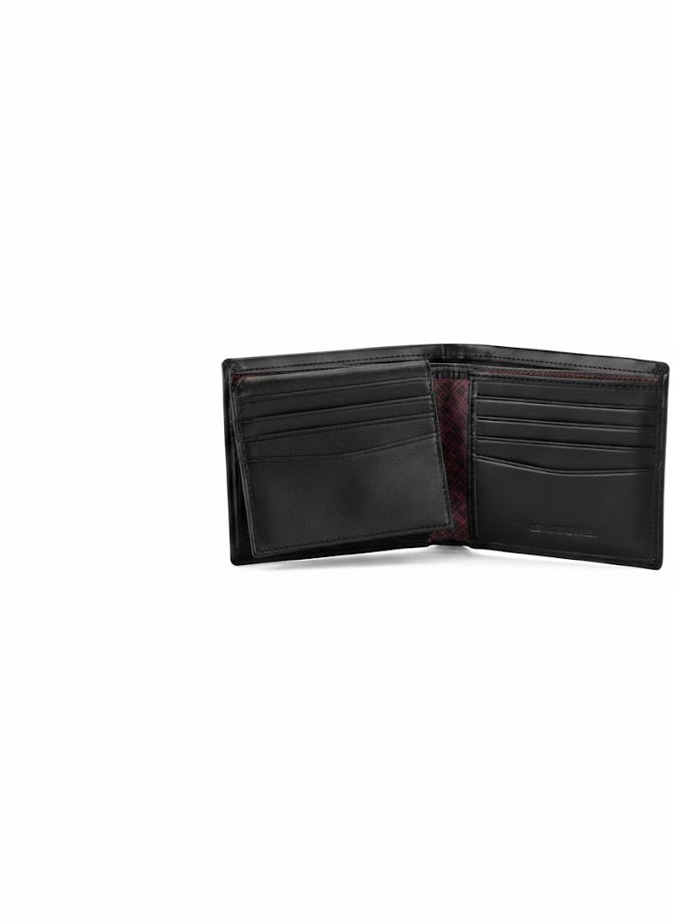 Tommy Hilfiger Men’s Leather Belt & Wallet Set | Reversible Design #225 - الصورة 4