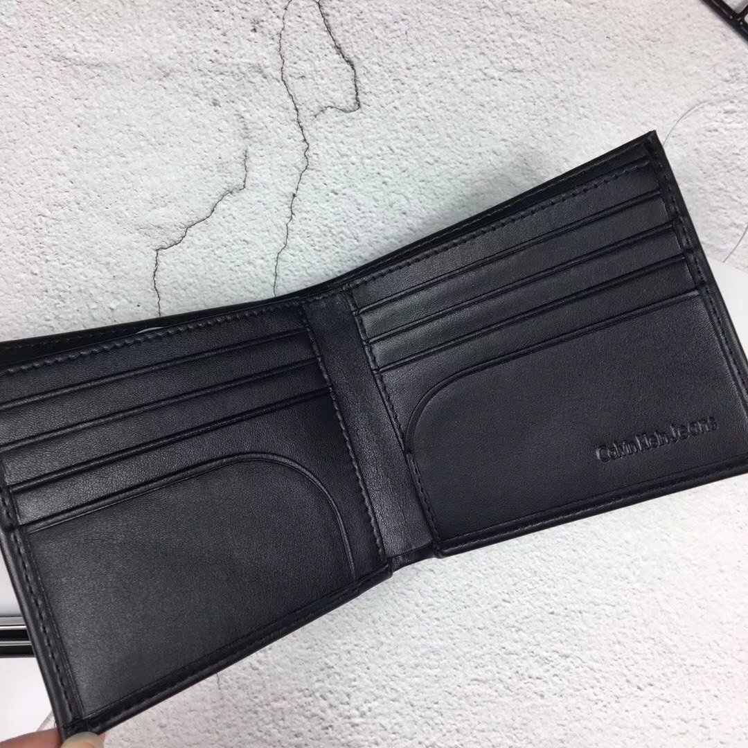 محفظه كالفن كلاين للرجال جلد طبيعي - الصورة 5