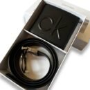 طقم محفظة وحزام كالفن كلاين رجالي