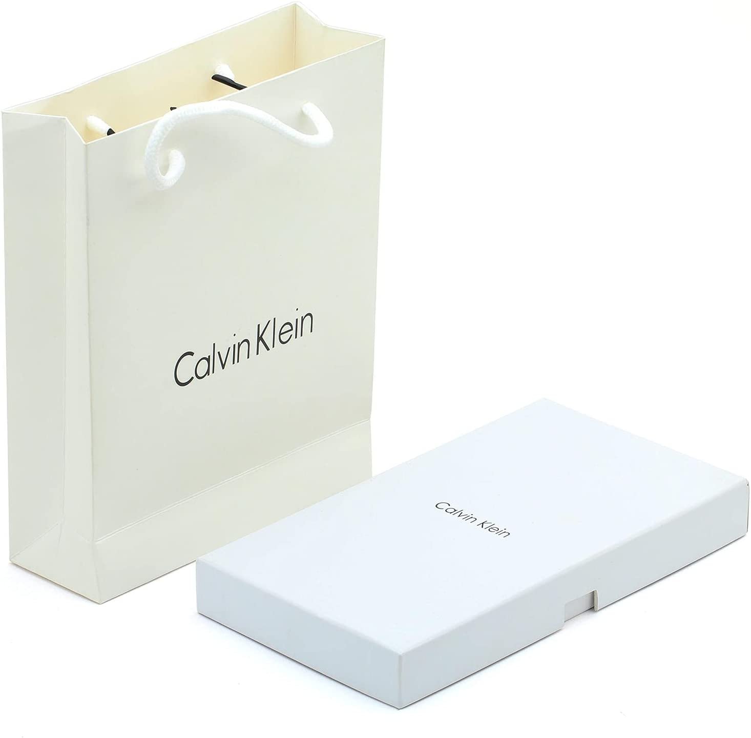 محفظه كالفن كلاين للرجال ثلاث قطع، جلد ، اسود - الصورة 5